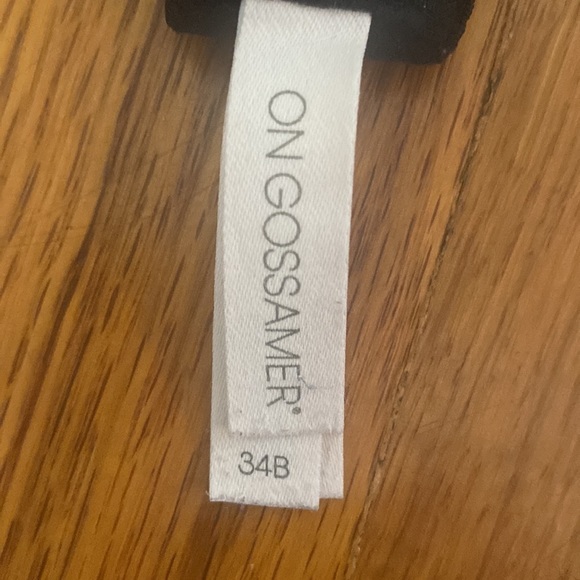 On Gossamer Next to Nothing Micro Wireless Black Bra, 34B, Style G7190 Nordstrom - Picture 10 of 11